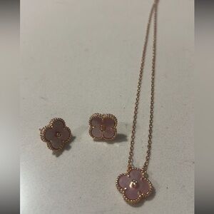 Rose gold set